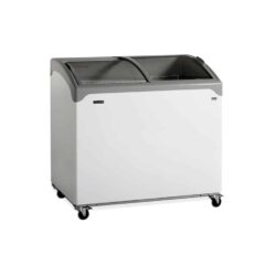 Pultová mraznička prosklené oblé víko TEFCOLD NIC 301 SCEB