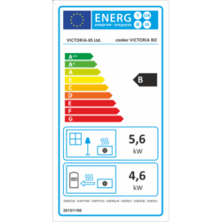 Sporák na tuhá paliva s teplovodním výměníkem VICTORIA BO