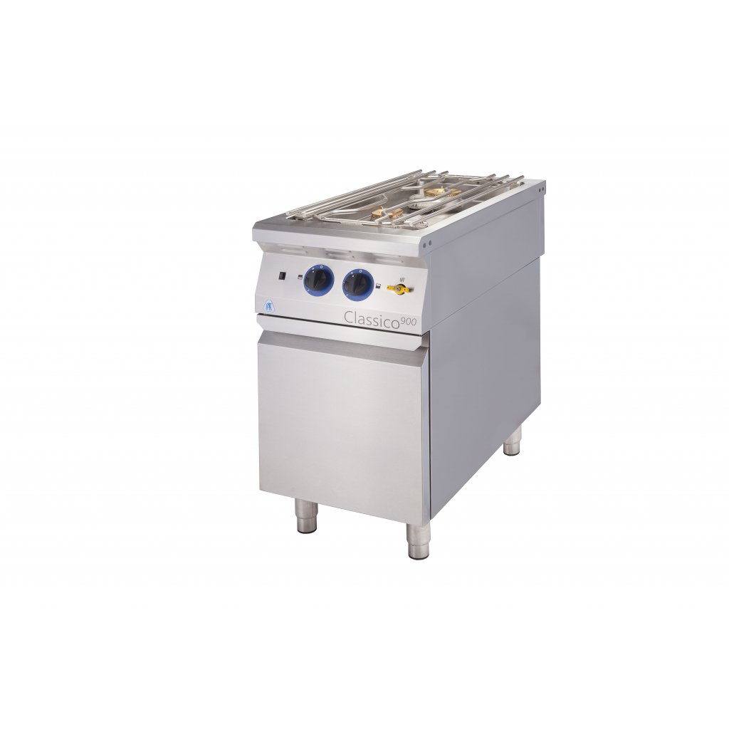 ALBA GC-2/900 Plynový sporák – 2 horáky : D dvierka – zemný plyn – Obrázok 3