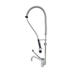 Tlaková sprcha EUROP 4L se směšovací baterií a loketní sanitární pákou (do stolu)