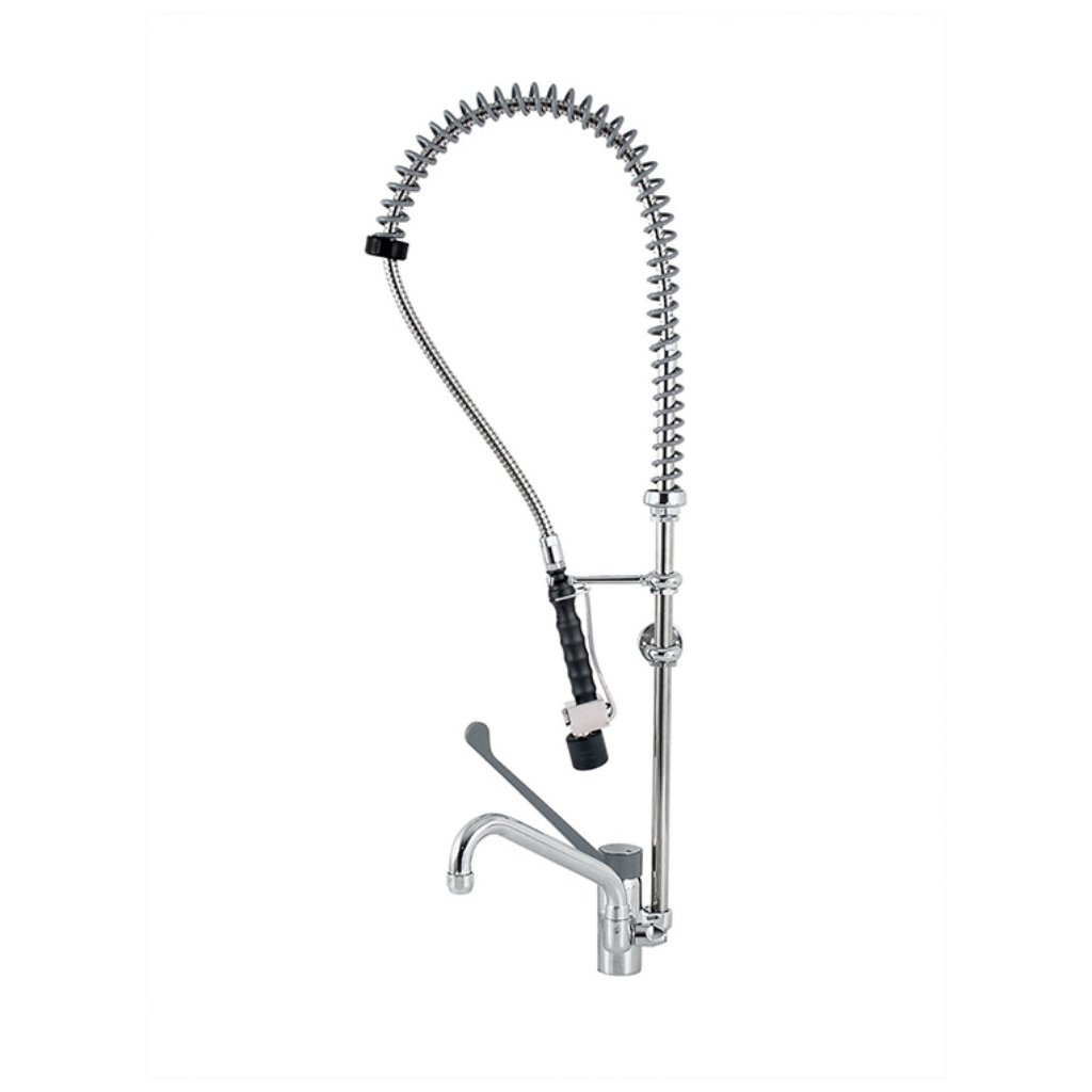 Tlaková sprcha EUROP 4L se směšovací baterií a loketní sanitární pákou (do stolu)