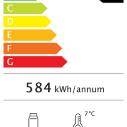 Nerezová chladící skříň CS SS 7450A 055