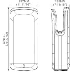 Osoušeč rukou CS HD-91