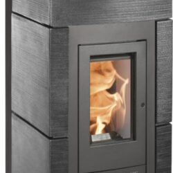 Kamna na pelety HSP 6 RUEDA C PGI, antracit/kachle metalická vč. WLAN