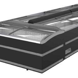 Pultová mraznička prosklená CS Supremarket  7072A 0015 černá