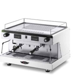 Kávovar Wega, 2 pákový, elektronický, bílý, HENDI, 10.5L