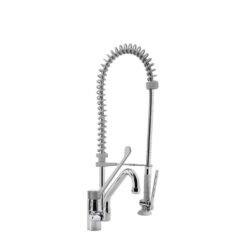 Tlaková sprcha Shrink se směšovací pákovou baterií a napouštěcím ramenem