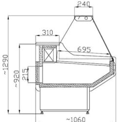 Chladící vitrína CS OWEN