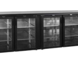 Minibar, prosklené křídlové dveře Tefcold CBC410G