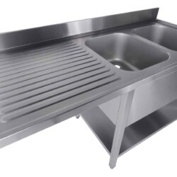 CS700 Dřezový stůl 7333A  pravý 1600