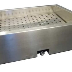 Zásobník na drcený led vestavný 2/1 GN AISI 304