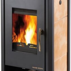 Krbová kamna MANTOVA AL II s výměníkem béžová