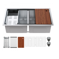 Luxusní hluboký dvojdřez 838 x 483