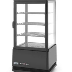 Chlazená skříň displeje, 68 l, Arktic, Černá