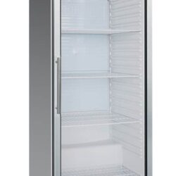 Chladicí skříň prosklené dveře, nerez TEFCOLD UR 600 SG