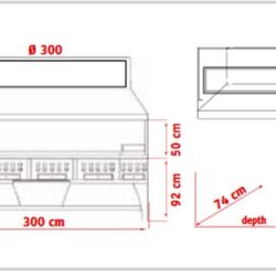 Špízový gril GS 300