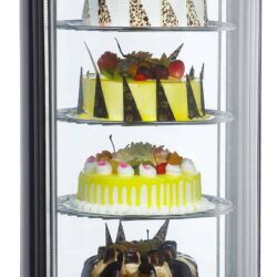 Cukrářská vitrína - otočná CS 72L