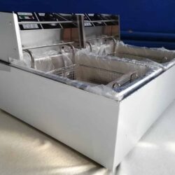 Gastro fritéza dvojitá 2 x 10 litrů