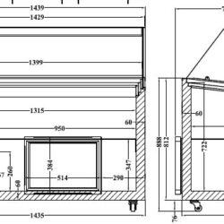 Distributor zmrzliny CS TENERIFE 10X5 LTR