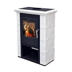 Borgholm Keramik slonová kost, kachlová krbová kamna