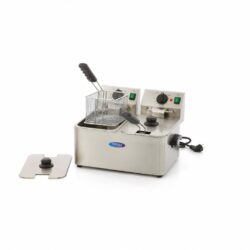 Fritéza - 2 x 4 l - 2 koše - až 2 kg hranolek