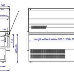 Chladící vitrína CS OSCAR