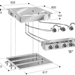 Vestavná smažící pánev CSEL 400V