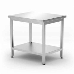 Pracovní stůl středový s policí, Budget Line, Hendi