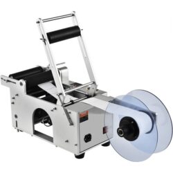 Poloautomatický stroj na etiketování kulatých lahví, 50ks/min, 20-120mm