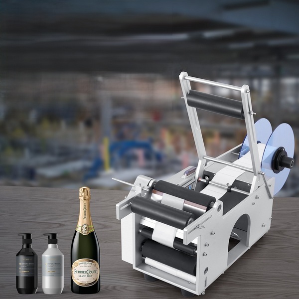 Poloautomatický stroj na etiketovanie okrúhlych fliaš, 50ks/min, 20-120mm – Obrázok 15