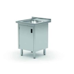 Mycí stůl s dvířky, HENDI, Profi Line, 60x70x85cm
