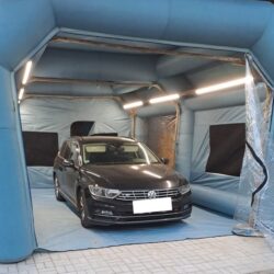 Nafukovací mobilní lakovna , stříkací stan 6 x 3 x 2,5m