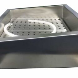 Zásobník na drcený led vestavný 1/1 GN AISI 304