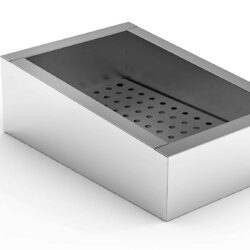 Zásobník na drcený led vestavný 1/1 GN AISI 304