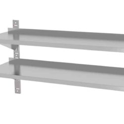 Police závěsná výškově nastavitelná, HENDI, 100x30x60cm