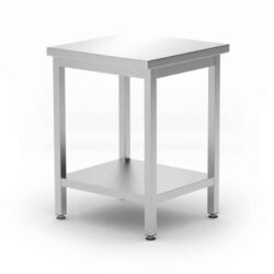 Pracovní stůl středový s policí HENDI, 60x60x85cm