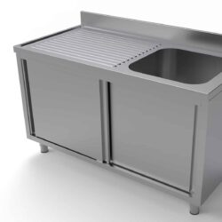 CS700 Dřezový stůl dveře pravé 1400