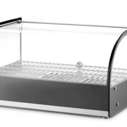 Vyhřívaný pultový displej, HENDI, Černá