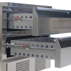 Chladící / mrazící podestavba CS1 3X 1/1 GN 1 zásuvka