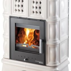 Krbová kamna TREVISO II s výměníkem slonová kost