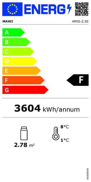 Chladící vitrína CS OSCAR 2.5