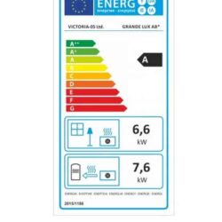 Krbová kamna s výměníkem VICTORIA Grande Lux AB