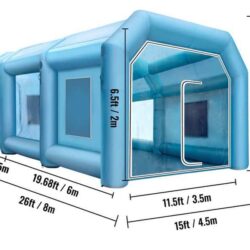 Nafukovací mobilní lakovna , stříkací stan 8 x 4.5 x 3 m