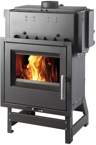 Krbová vložka VESUVIO II/10/1S s výměníkem, litinová dvířka