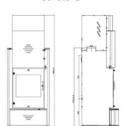 Krbová kamna s výměníkem VICTORIA Sonata B