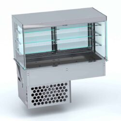 Vestavná chladící pultová vitrína CS ROLL-UP 4/1