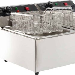 Elektrická pultová fritéza CS 2X6L