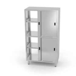 Průchozí skříňka s posuvnými dveřmi, HENDI, 100x60x180cm