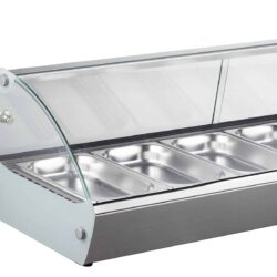 Teplá vitrína  CS 7487  6 1/3 GN