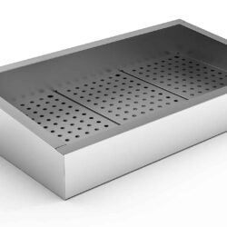 Zásobník na drcený led vestavný 3/1 GN AISI 304